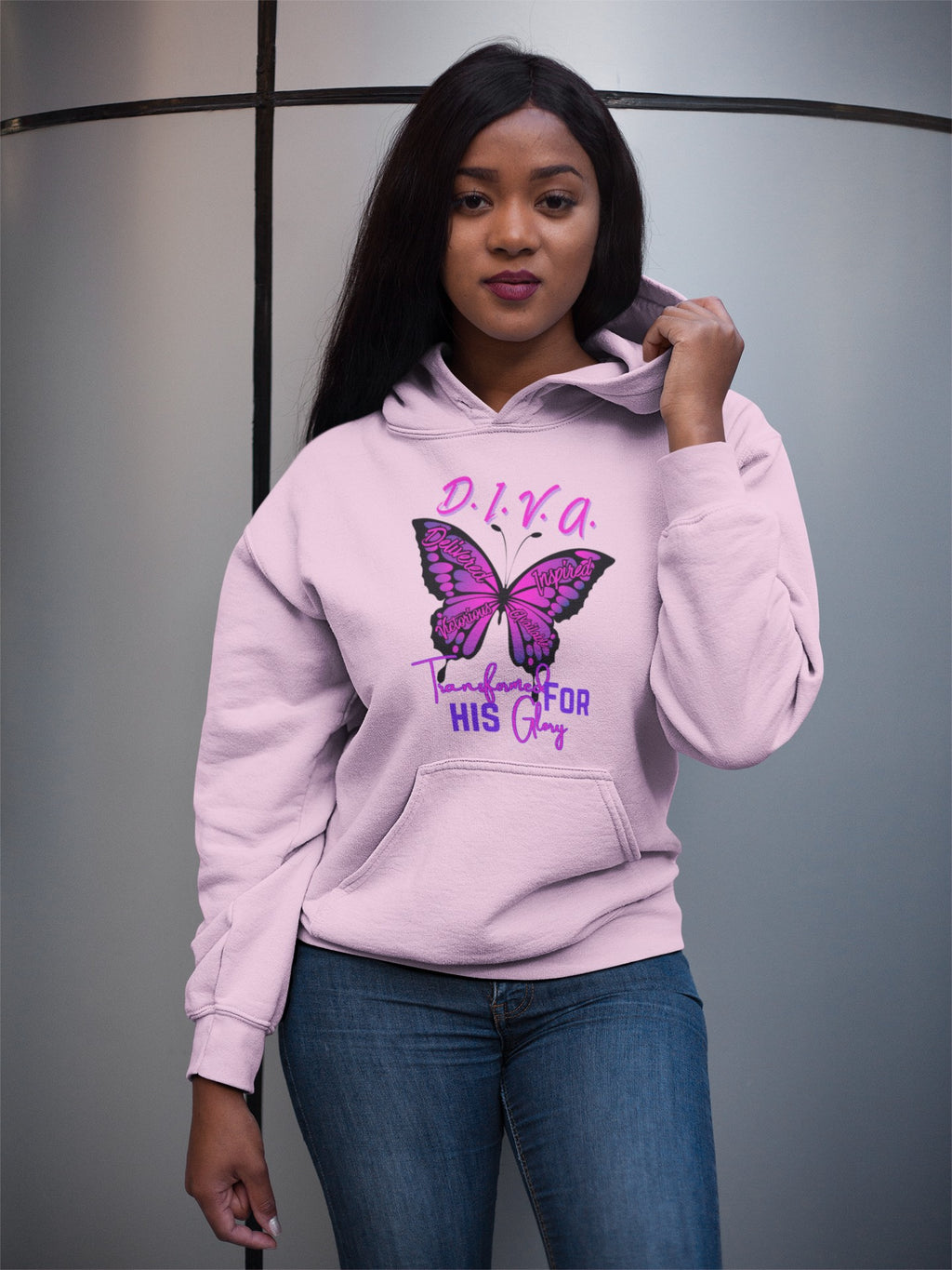D.I.V.A. Butterfly Hoodie