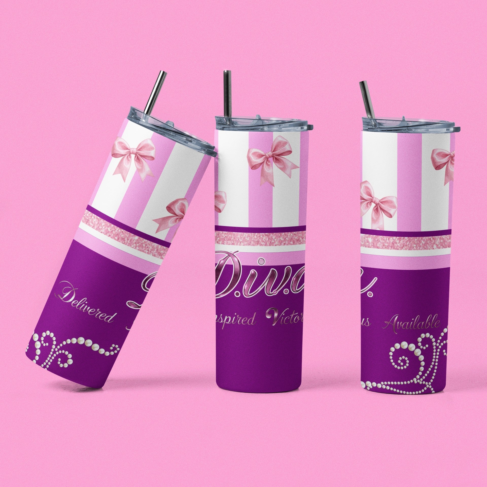 D.I.V.A. Bow Tumbler